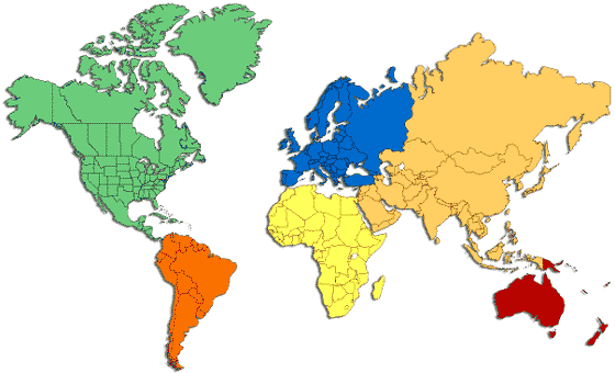 Click on the countries!!